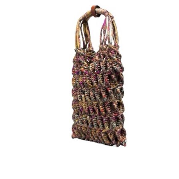 Etro Silk Braided Shoulder Bag Dna Retails $3,010 Rare - Picture 5 of 15